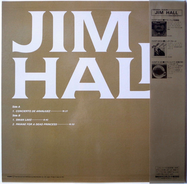 Jim Hall - Jim Hall (LP, Comp)