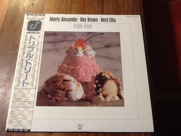Monty Alexander, Ray Brown, Herb Ellis - Triple Treat (LP, Album)