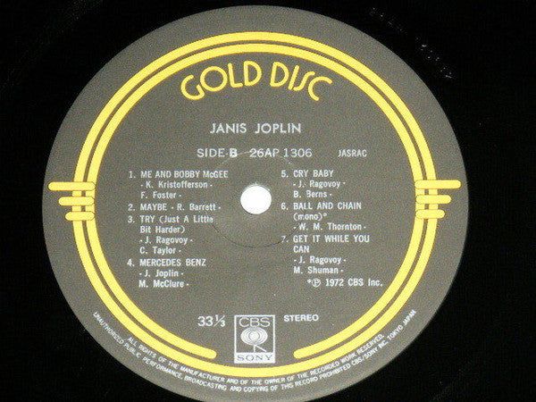Janis Joplin - Janis Joplin (LP, Comp)