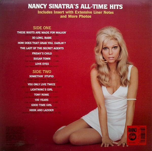 Nancy Sinatra - Boots: Nancy Sinatra's All-Time Hits (LP, Comp)
