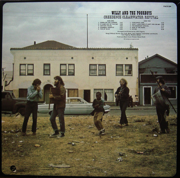 Creedence Clearwater Revival - Willy And The Poor Boys (LP, Album, RE)