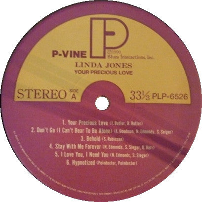 Linda Jones - Your Precious Love (LP, Album, RE)