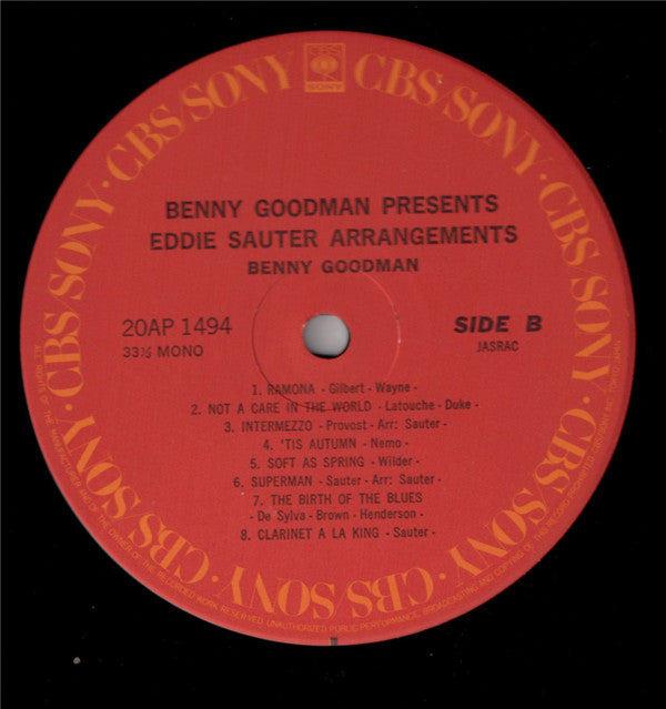 Benny Goodman And His Orchestra - Benny Goodman Presents: Eddie Sau...