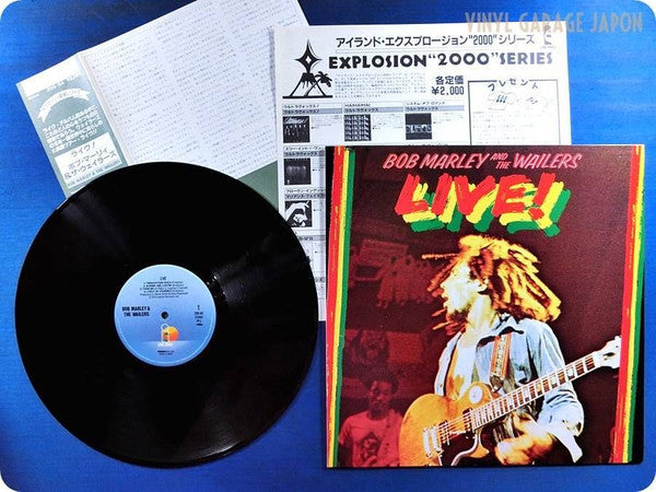 Bob Marley And The Wailers* - Live! (LP, Album, RE)