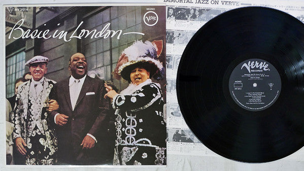 Count Basie - Basie In London (LP, Album, Mono, RE)