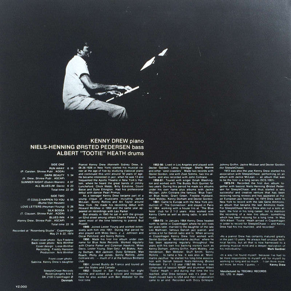 Kenny Drew Trio* - Dark Beauty (LP, Album)