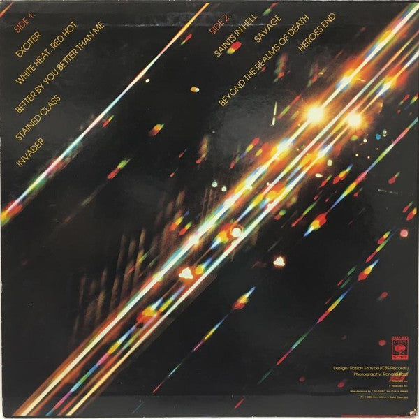 Judas Priest - Stained Class = ステンド・クラス (LP, Album)