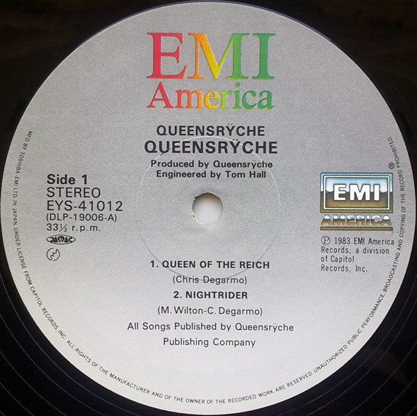 Queensrÿche = クイーンズライチ* - Queensrÿche = クイーンズライチ (12"", MiniAlbum)