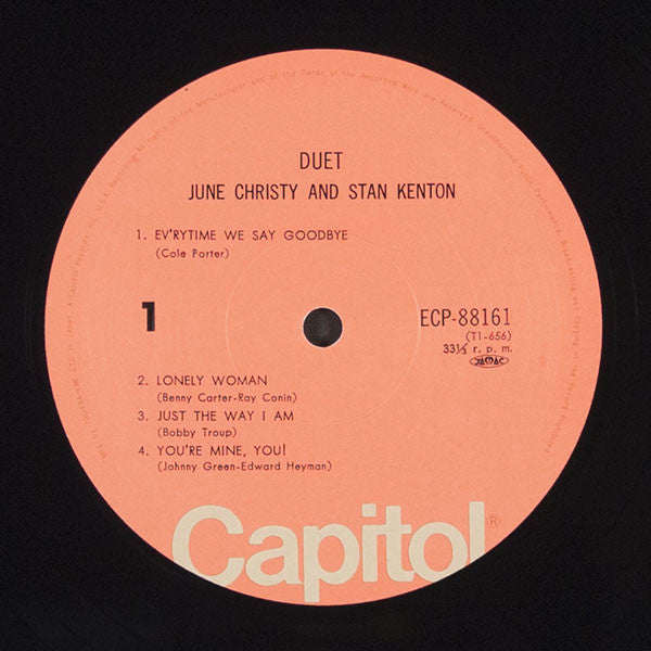 Christy*, Kenton* - Duet (LP, Album, OBI)