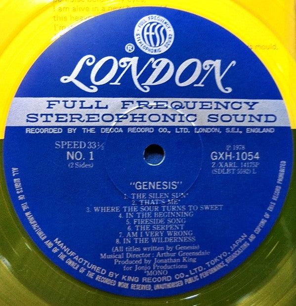 Genesis - Genesis (LP, Album, Ltd, RE, Yel)