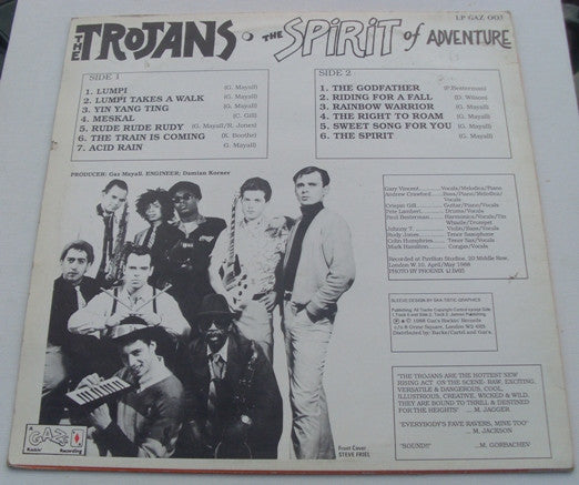 The Trojans - Spirit Of Adventure (LP, Album)