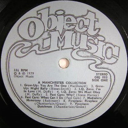 Various - A Manchester Collection (Bands Of The Manchester Musician...