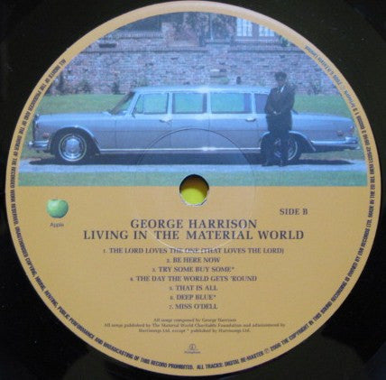 George Harrison - Living In The Material World(LP, Album, RE, RM, Gat)