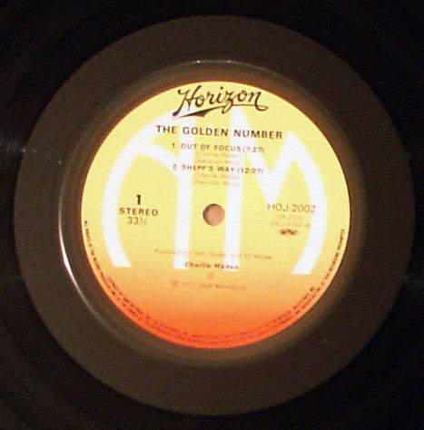 Charlie Haden - The Golden Number (LP, Album, RE)