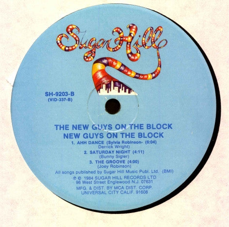 New Guys On The Block - The New Guys On The Block (LP, Album)