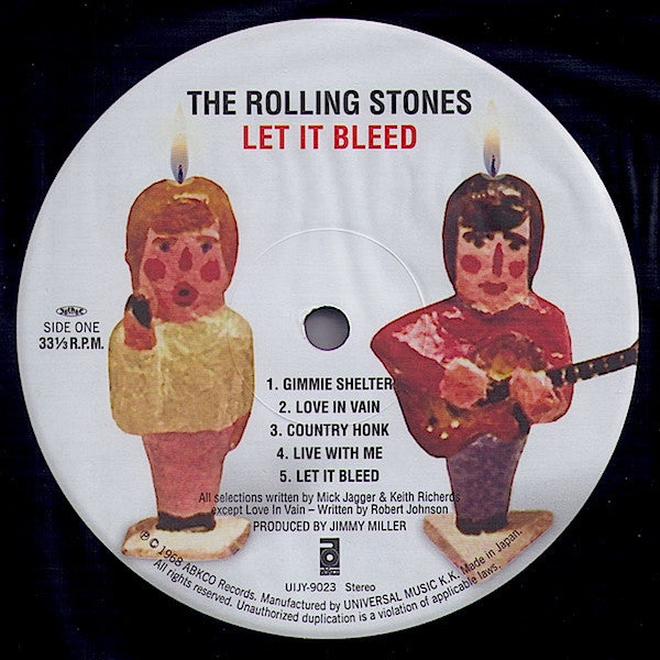 The Rolling Stones - Let It Bleed (LP, Album, RE, 200)