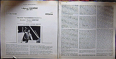 Edgard Varèse - Amériques / Arcana(LP)