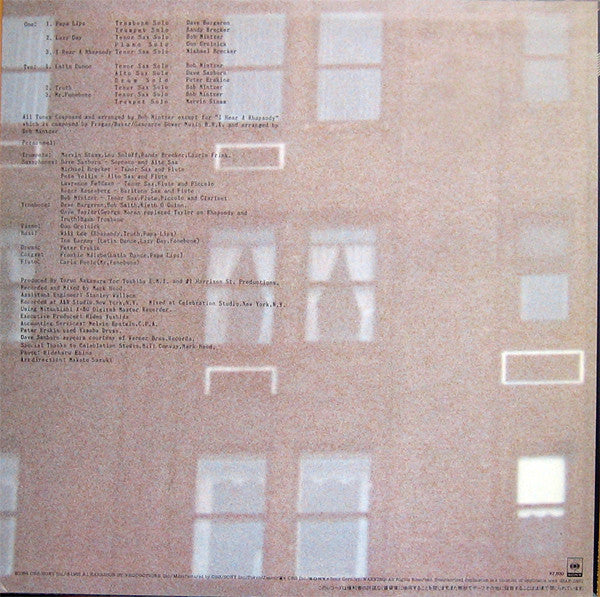 Bob Mintzer Horn Man Band* - Papa Lips (LP, Album)