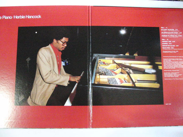 Herbie Hancock - The Piano (LP, Album, Dir)