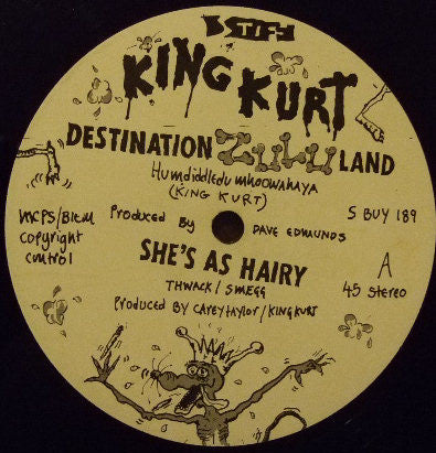 King Kurt - Destination Zululand (12"")