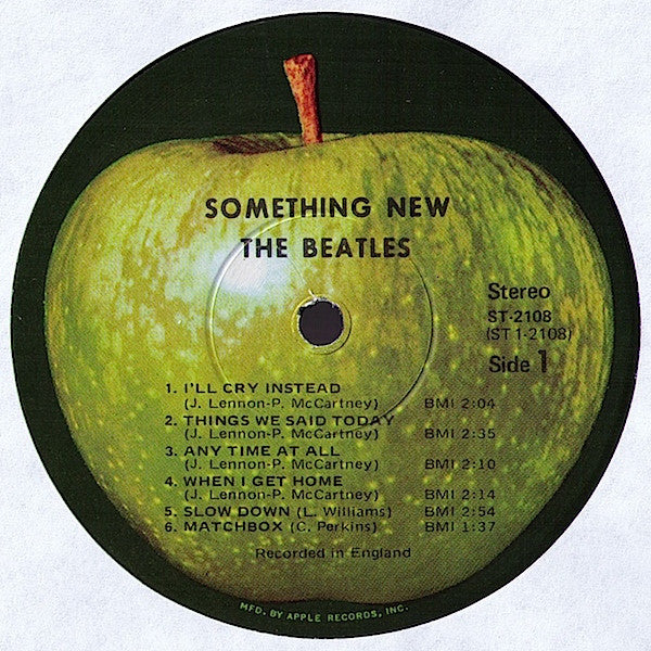 The Beatles - Something New (LP, Album, RE, Win)