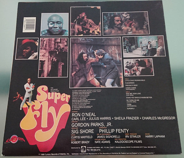 Curtis Mayfield - Super Fly (LP, Album, RE)