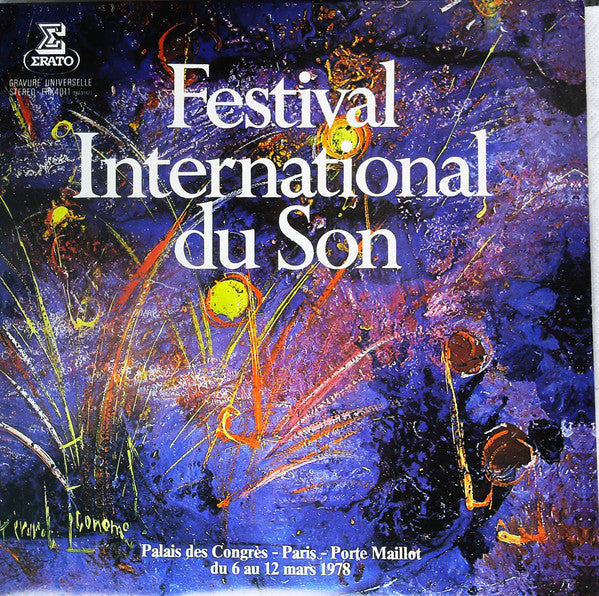 Various - Festival International Du Son 1978 (LP, Comp)