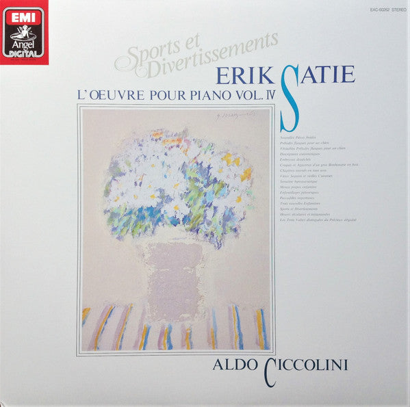 Erik Satie - L'œuvre Pour Piano Vol. IV - Sports Et Divertissement ...