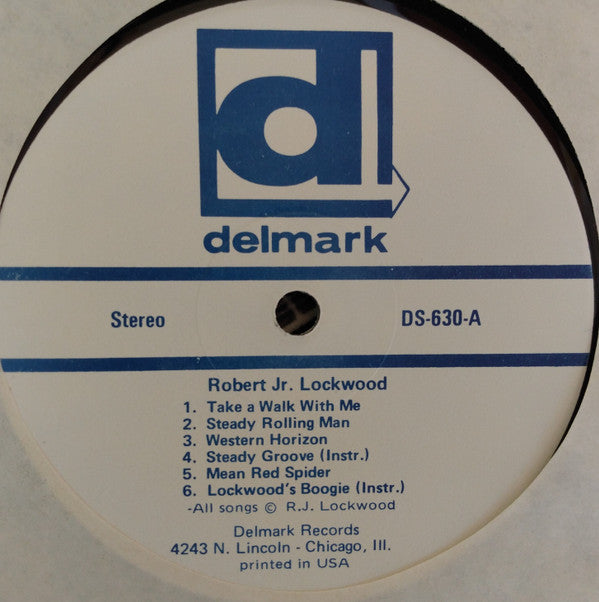 Robert Jr. Lockwood* - Steady Rollin' Man (LP, Album)