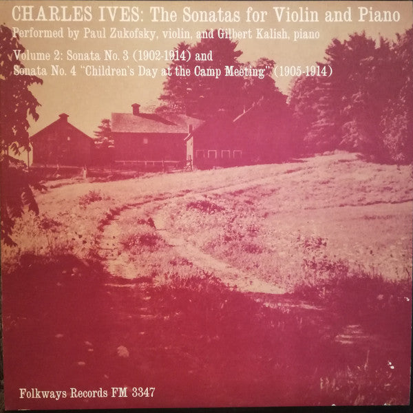 Charles Ives - Volume 2: Sonata No. 3 & Sonata No. 4(LP, Album, Mon...