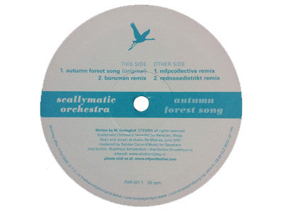 Scallymatic Orchestra - Autumn Forest Song (12"", Single)