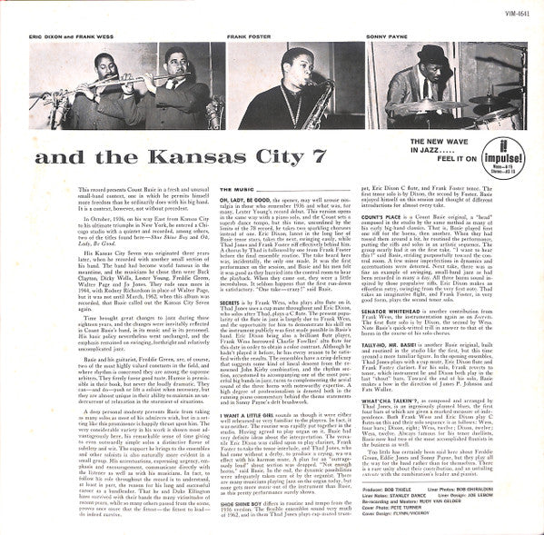 Count Basie And The Kansas City Seven - Count Basie And The Kansas ...