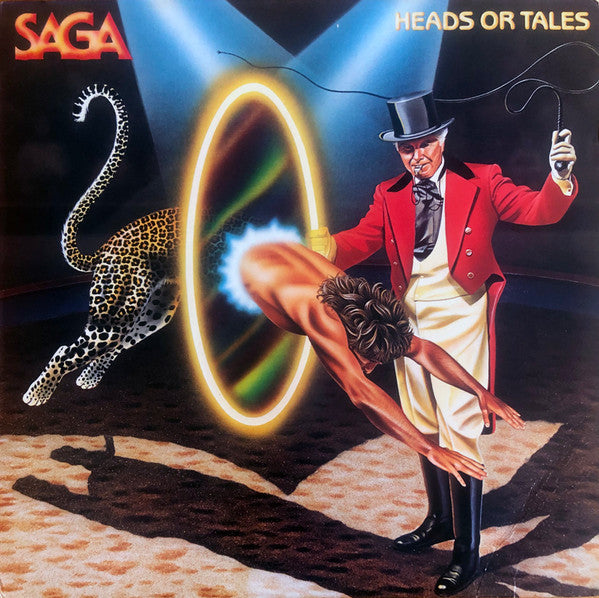 Saga (3) - Heads Or Tales (LP, Album, Pit)