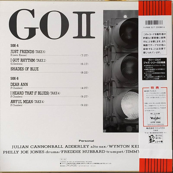 Paul Chambers (3) - Go II (LP, Album, Mono, RM)