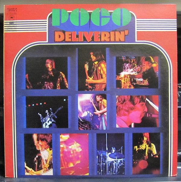 Poco (3) - Deliverin' (LP, Album, Quad, RE)