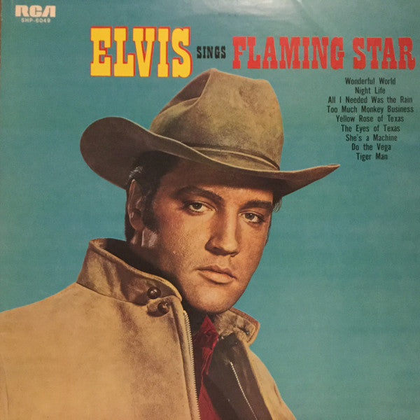 Elvis Presley - Elvis Sings Flaming Star (LP, Comp)