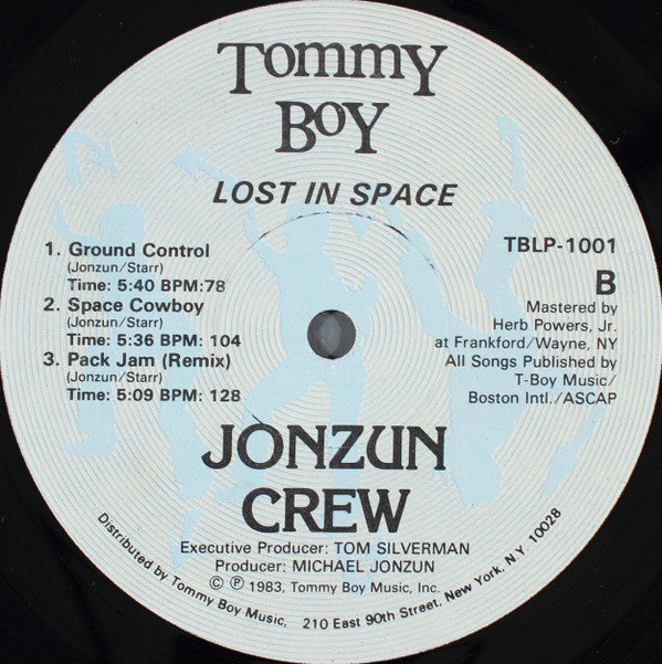 Jonzun Crew* - Lost In Space (LP, Album)