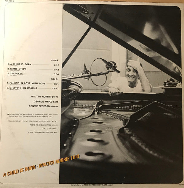 Walter Norris Trio* - A Child is Born (LP, Album)