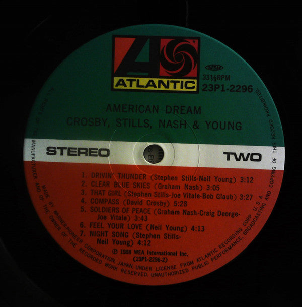 Crosby, Stills, Nash & Young - American Dream (LP, Album)