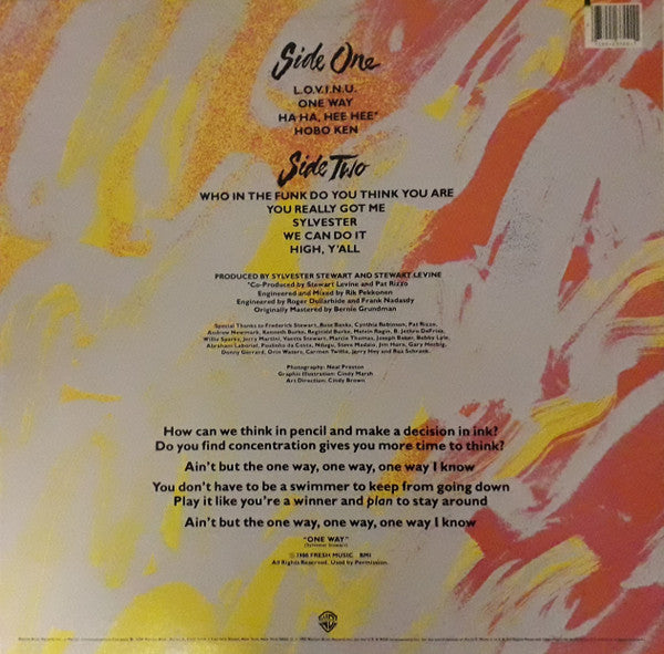 Sly And The Family Stone* - Ain't But The One Way (LP, Album, All)