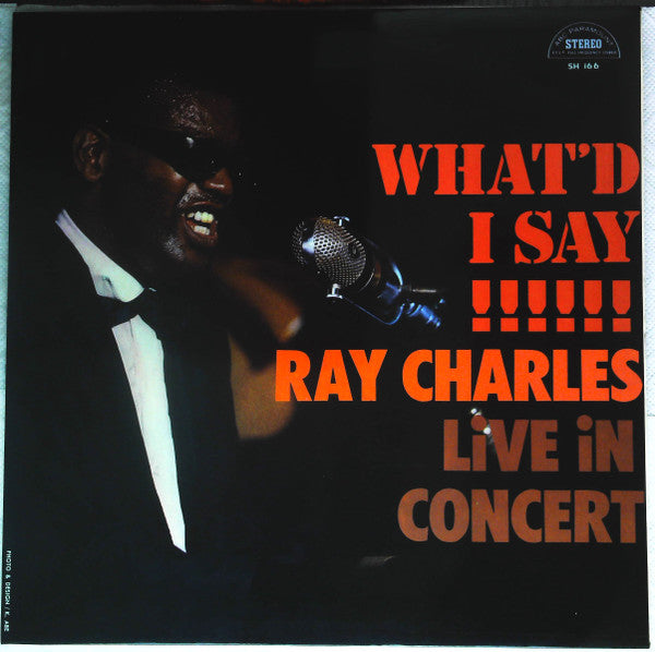 Ray Charles - What'd I Say / Ray Charles Live In Concert (LP, Gat)