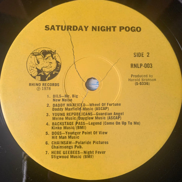 Various - Saturday Night Pogo (LP, Comp, Lig)