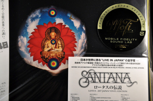 Santana - Lotus (3xLP, Album, Ltd, RE, RM, 180)
