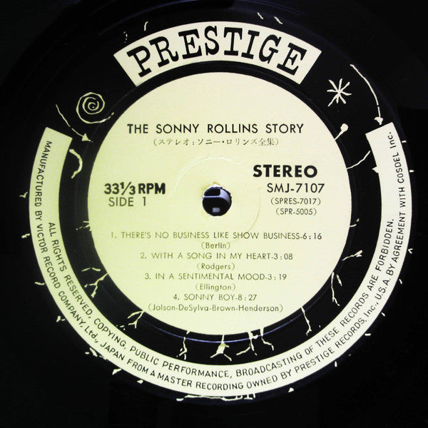 Sonny Rollins - The Sonny Rollins Story (2xLP, Comp + Box)