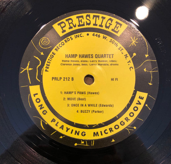 Hamp Hawes Quartet* - Hamp Hawes Quartet (10"", Album, RE)