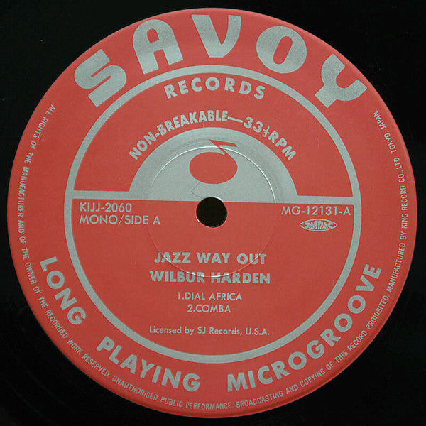 Wilbur Harden - Jazz Way Out (LP, Album, Mono, Ltd, RE)