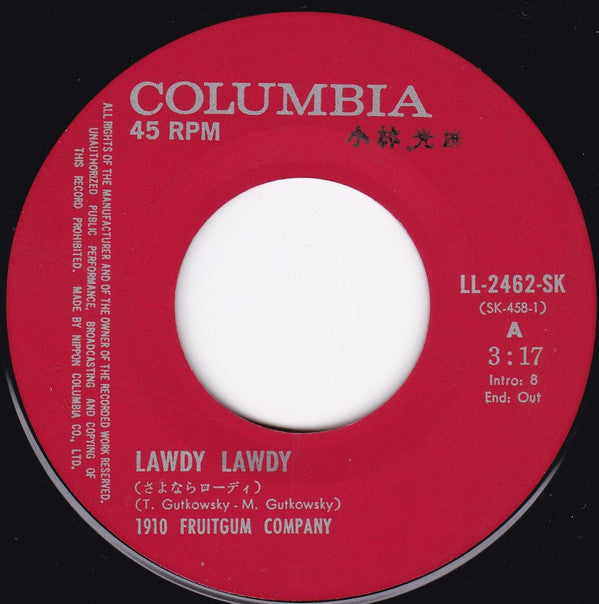 1910 Fruitgum Company - Lawdy Lawdy (7"", Single)
