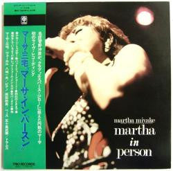 Martha Miyake - Martha In Person (LP, Album, Promo)