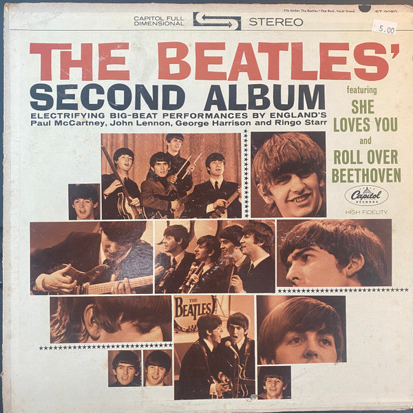 The Beatles - The Beatles' Second Album (LP, Album, RE)