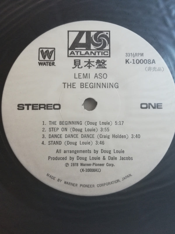 Lemi Aso* - The Beginning (LP, Album, Promo)